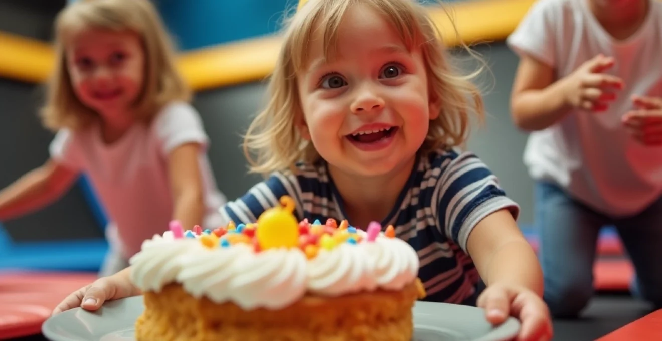 Kindergeburtstag im Trampolinpark 