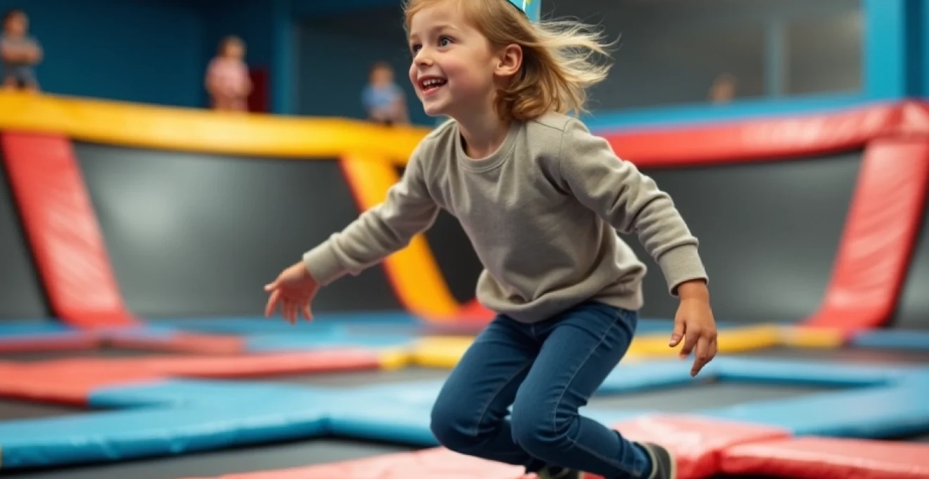 Kindergeburtstag im Trampolinpark
